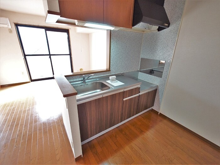 キッチン　ガスキッチン仕様です。