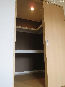 収納　ウォークインクローゼット