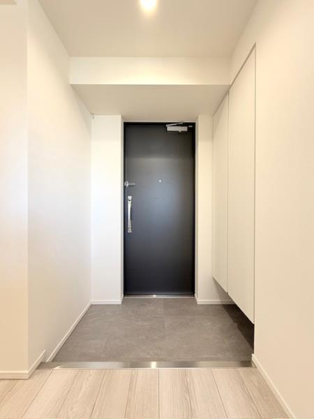 玄関　明るい玄関です