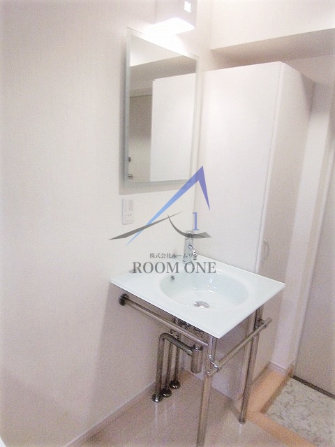 洗面設備　洗面台です。