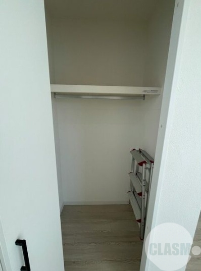 収納　収納棚付き収納スペース♪