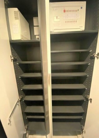 玄関　シンプルで使いやすい玄関です