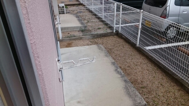 バルコニー　専用庭