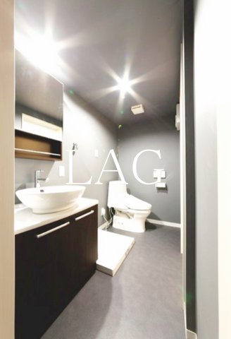 洗面設備　洗面台です。