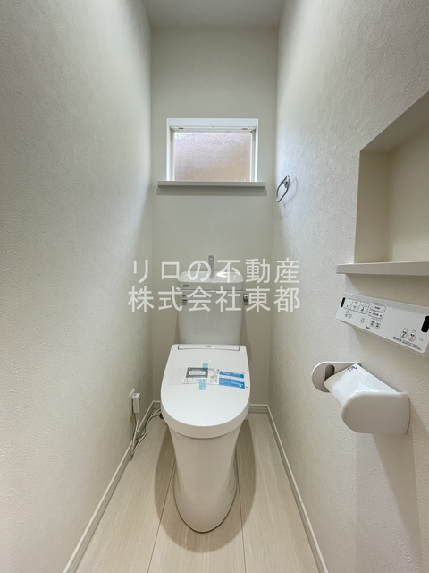 トイレ　洗浄便座付です！