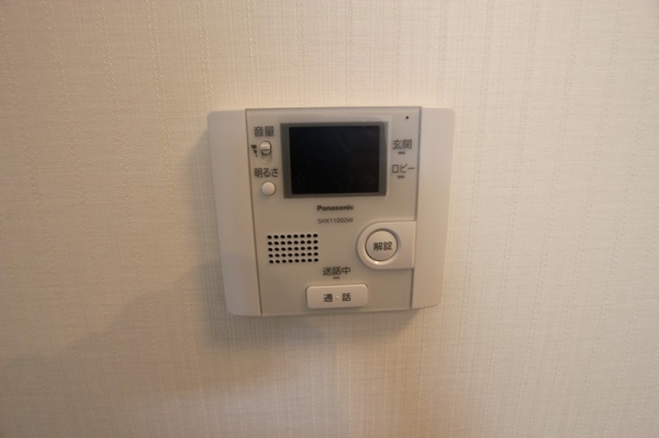 セキュリティ　TVモニター付きで来客対応も安心♪