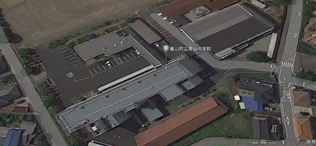 中学校　嵐山町立菅谷中学校（中学校）まで617m