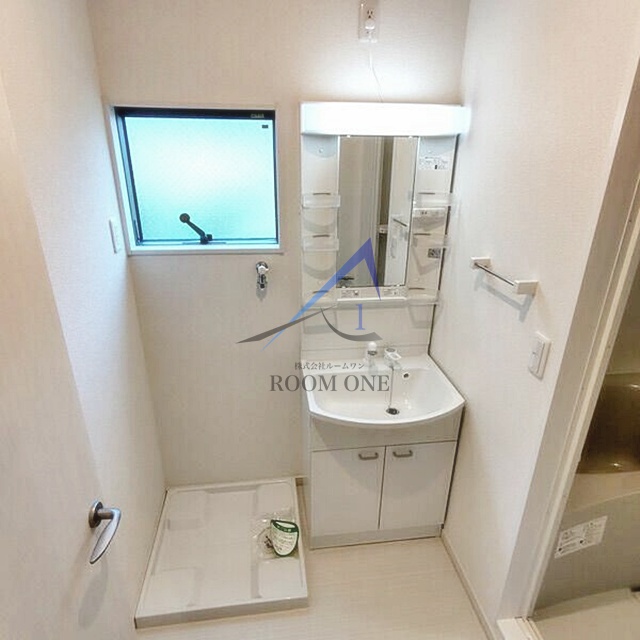 洗面設備　洗面台です。