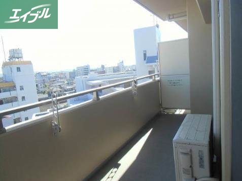 バルコニー　別のお部屋の写真です。実際とは異なります。