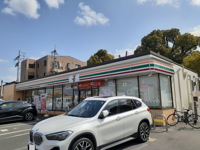 コンビニ　セブンイレブン岡山中仙道1丁目店（コンビニ）まで450m