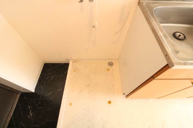 洗面設備　洗濯機置場！