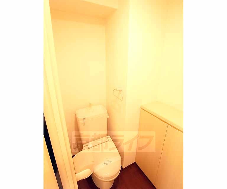収納　収納もあるトイレです