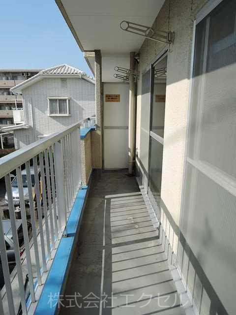 バルコニー　南向きです。