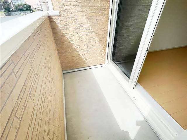 バルコニー　※反転タイプのお部屋の写真です