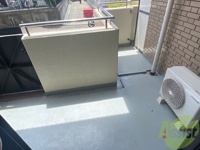 バルコニー　バルコニーです！幅があって使いやすそうですね！