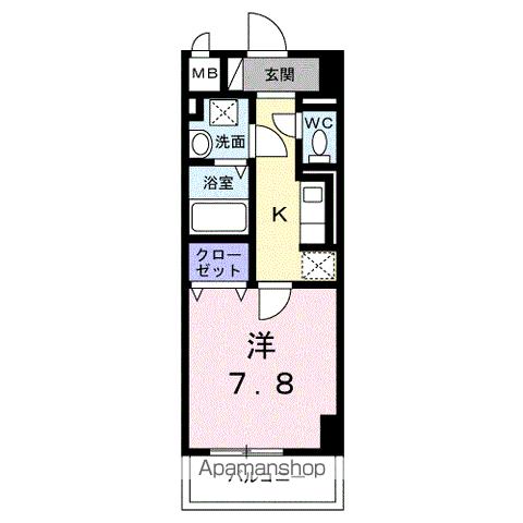 サンライズ 江平中町の間取り写真