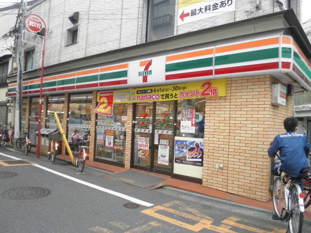 コンビニ　セブンイレブン墨田鐘ヶ淵駅前店（コンビニ）まで88m