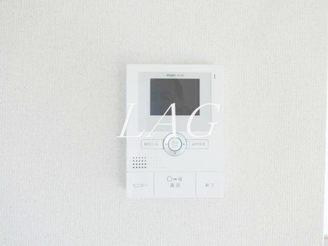 セキュリティ　モニター付きインターフォンです。