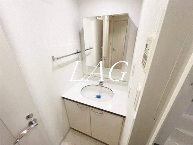 洗面設備　洗面台です。