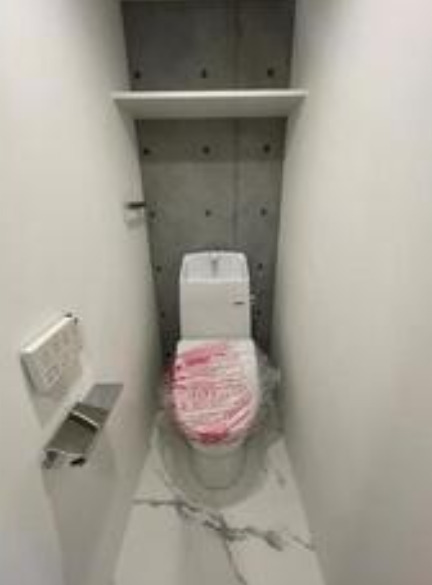 トイレ　ゆったりとした空間のトイレです