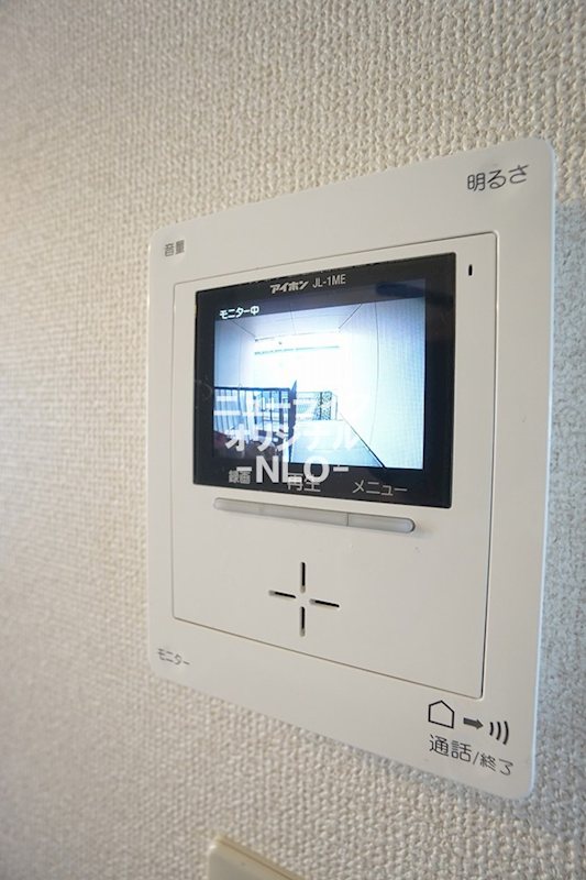 セキュリティ　室内から訪問者を確認できるので急な来客時も安心☆