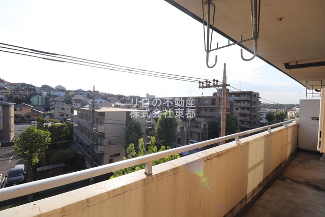 眺望　バルコニーからの景色です！