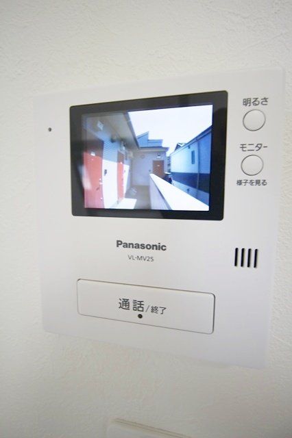 セキュリティ　★防犯性の高いモニター付インターフォン★