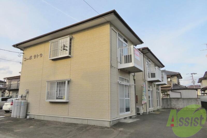 建物外観　若林区沖野「コーポサトウ」