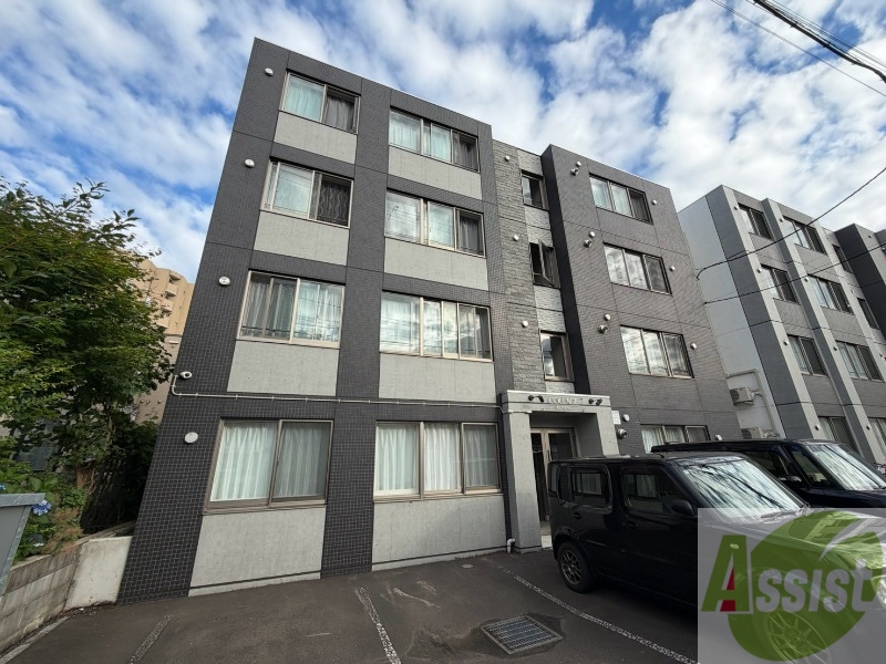 建物外観　札幌市西区二十四軒４条「コラージュ琴似」