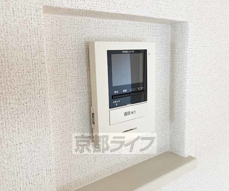 セキュリティ　モニター付き・