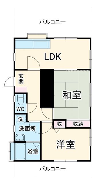 村岡東3丁目アパートの間取り写真