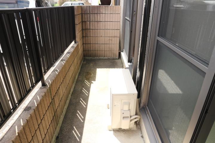 バルコニー　南西向きで日当たり良好です