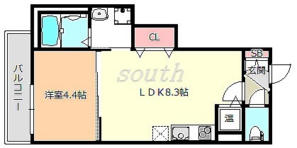 DOAHN 巽西の間取り写真