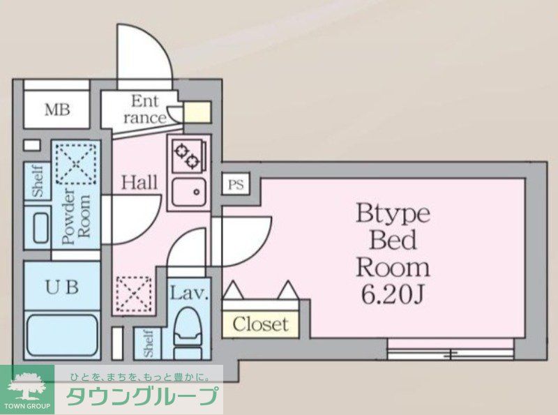 Majestic Life 武蔵小山の間取り写真