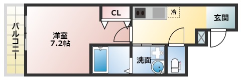 クラウド昭和町の間取り写真