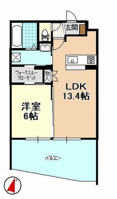 棒屋第16住吉ハイツの間取り写真