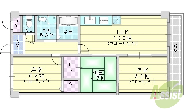 La Maison Brilleの間取り写真