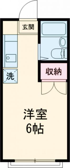 南野ハイツA号棟の間取り写真