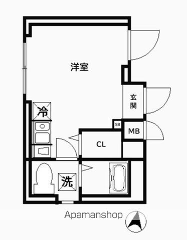 CREAL王子Northの間取り写真