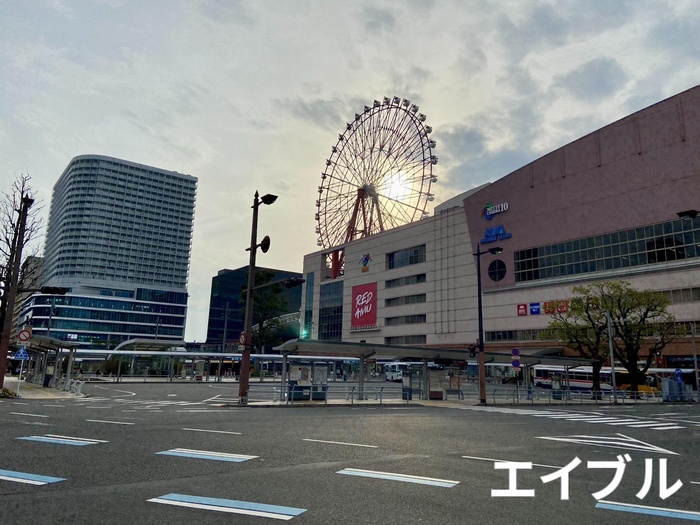 ショッピングセンター　アミュプラザ鹿児島（ショッピングセンター）まで600m