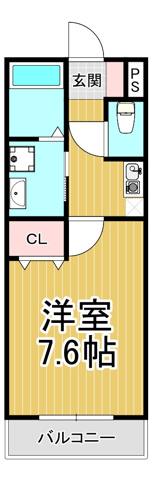 ウエイヴの間取り写真