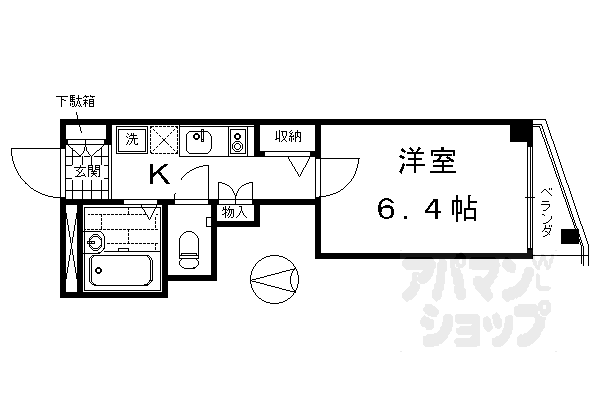 ヌフジャラン御前の間取り写真