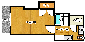 ＩＲいしかわ鉄道 金沢駅 徒歩20分 4階建 築34年の間取り写真
