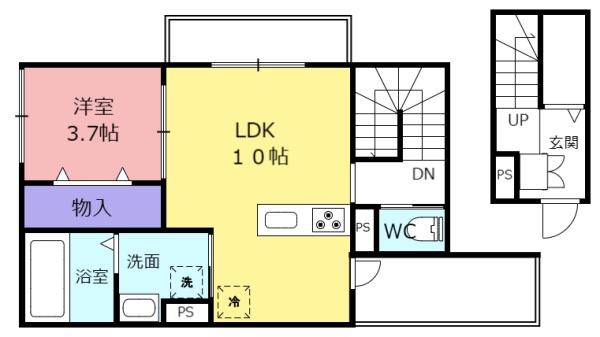 フォレストメゾン南鴻池の間取り写真