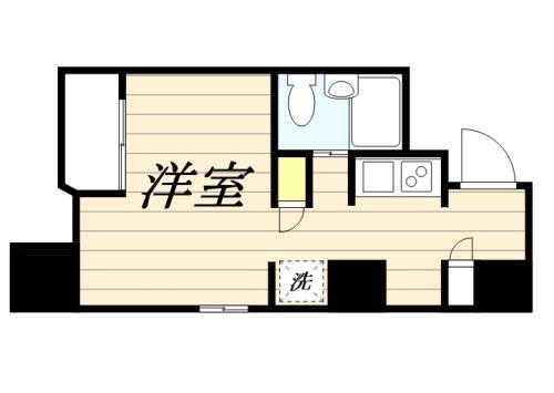 リバーサイド八丁堀の間取り写真