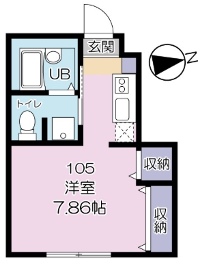 エスパーダ下高井戸の間取り写真