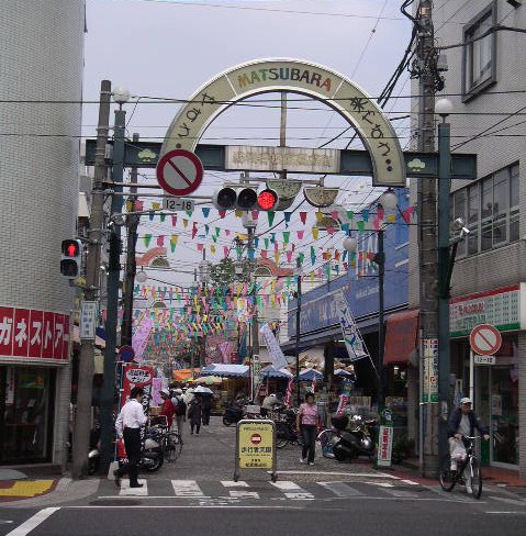 ショッピングセンター　洪福寺松原商店街（ショッピングセンター）まで450m