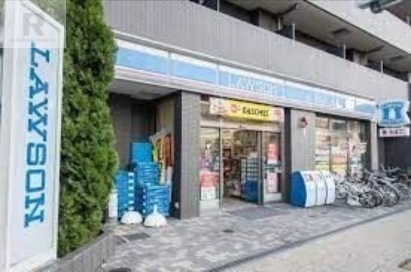 コンビニ　ローソン浪速警察署前店（コンビニ）まで449m