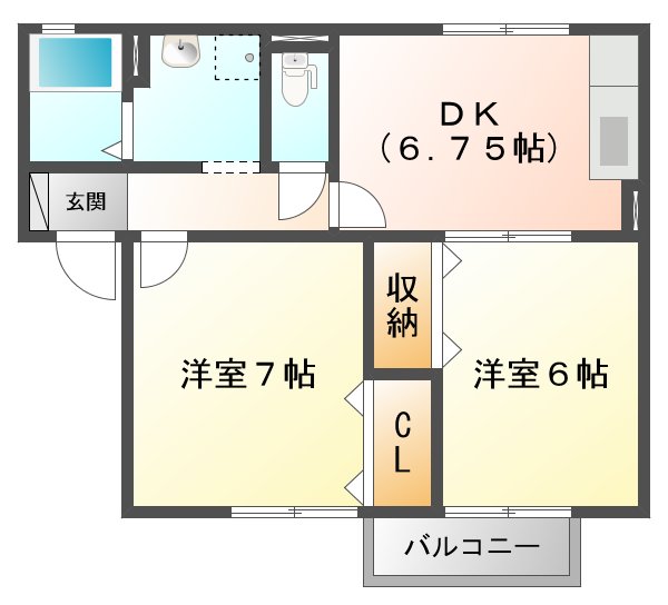 Casa Wakamatsu Aの間取り