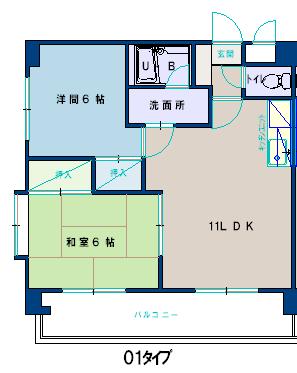 ライムルート翠の間取り